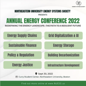 NUESS Annual Energy Conference @ Curry Student Center