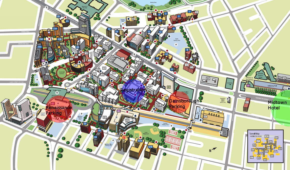 northeastern-campus-map